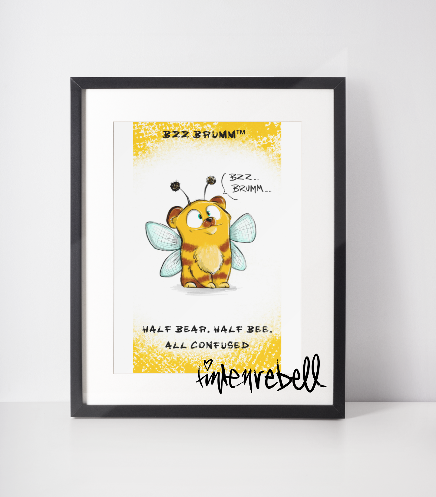 "Sip Happens – 20oz Tumbler" Thermobecher Design *Bzz Brumm* Customizable