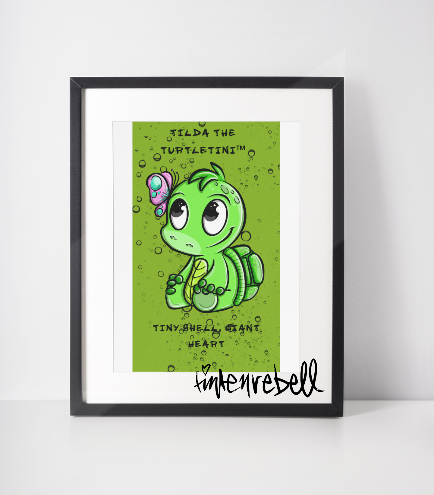 "Sip Happens – 20oz Tumbler" Design *Kindness Turtle* Customizable