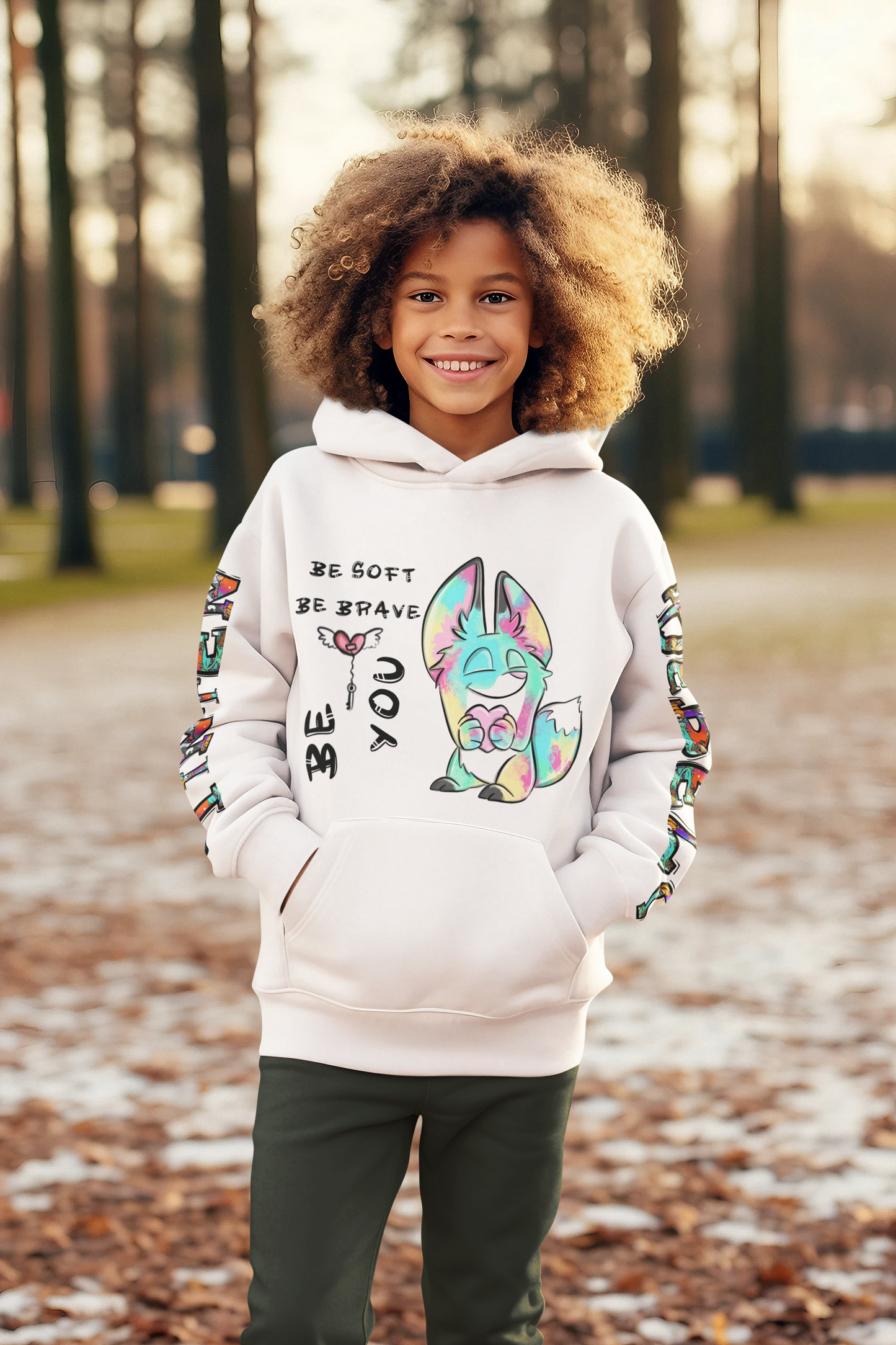 Be You Heartfox™ – Hoodie Kids