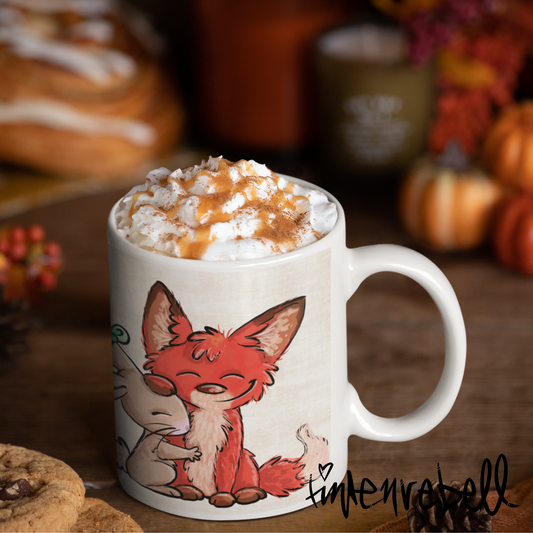 *Choosing each other* ☕️ Ceramic Mug, (11oz) Customizable