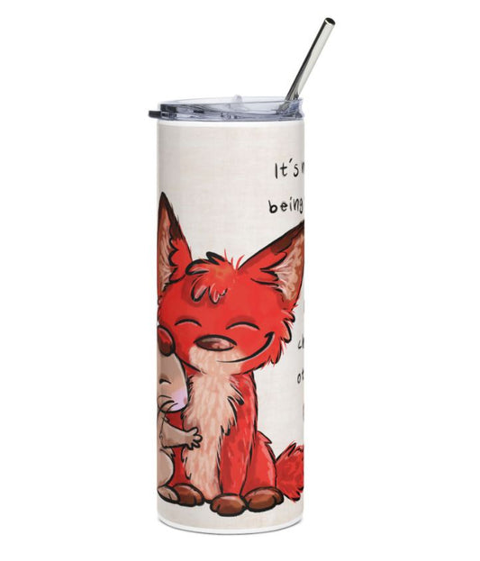 "Sip Happens – 20oz Tumbler" Thermobecher Design *Not being the same*  Customizable