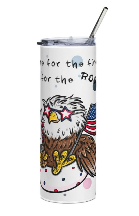 Freedom Fred™ – Limited 4th of July 2025 Edition Tumbler 20OZ Skinny
