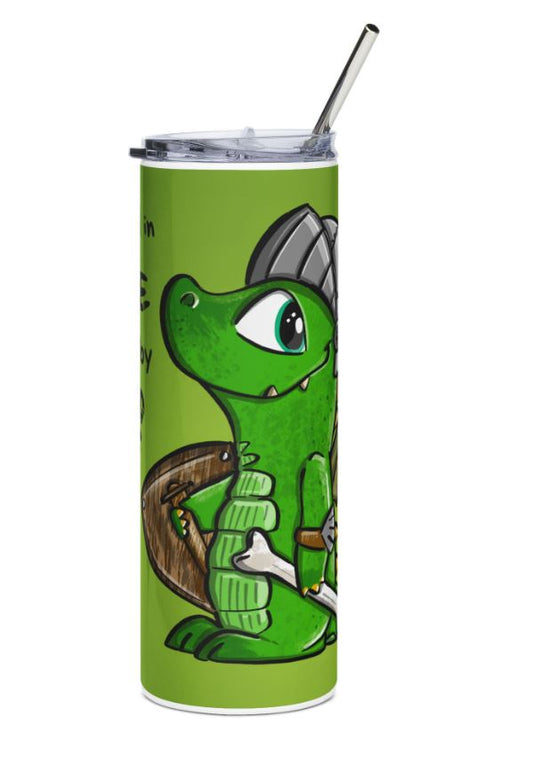 "Sip Happens – 20oz Tumbler" Thermobecher Design *Hope&Dreams *  Customizable