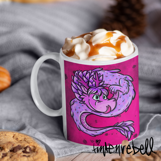 *Wiffle Wishes* ☕️ Ceramic Mug, (11oz) Customizable