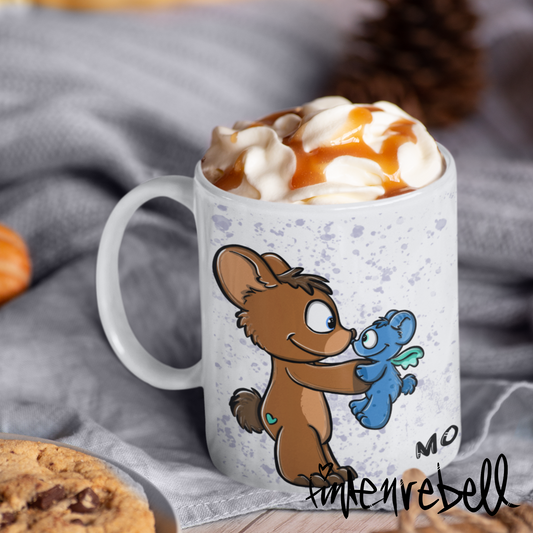 *You´re loved* ☕️ Ceramic Mug, (11oz) Customizable