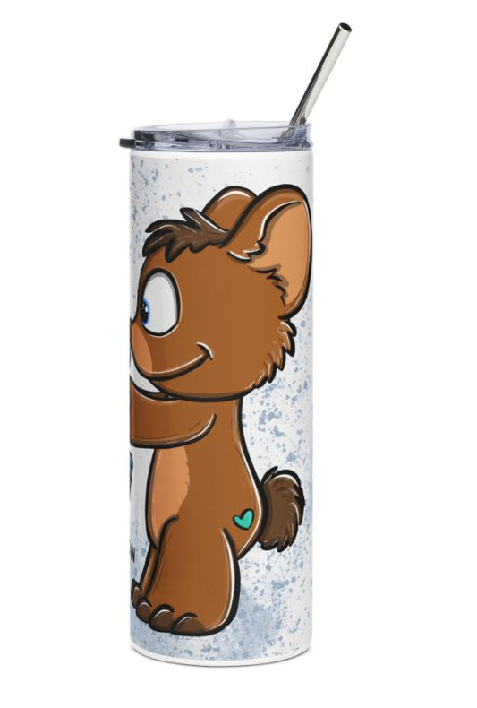 "Sip Happens – 20oz Tumbler" Thermobecher Design *You´re loved*  Customizable