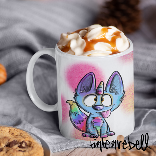 *Be your own magic* ☕️ Ceramic Mug, (11oz) Customizable