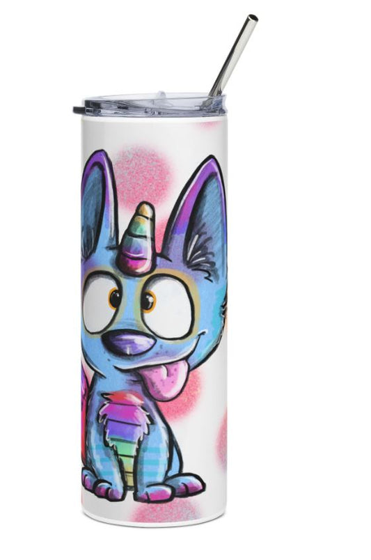 "Sip Happens – 20oz Tumbler" Thermobecher Design *Be your own magic*  Customizable