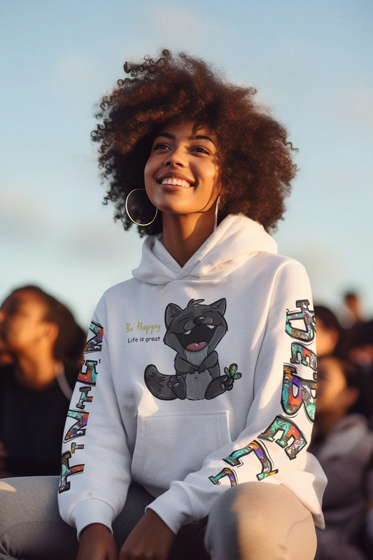 Bee Happy Elias Gigglebear™ –  Hoodie Adult