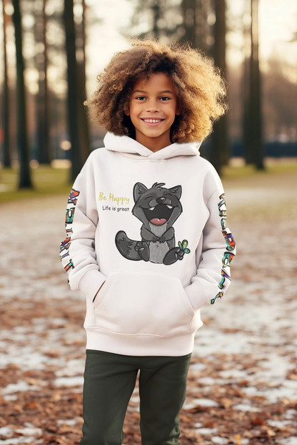 Bee happy Elias Gigglebear™ –  Hoodie Kids